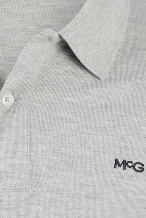 L/S POLO MEDIUM GREY MELANGE 3