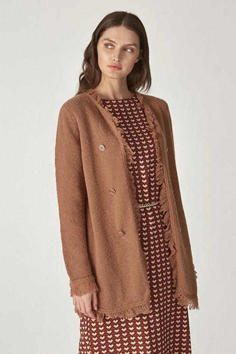 BOUCLÉ CARDIGAN BEIGE 7