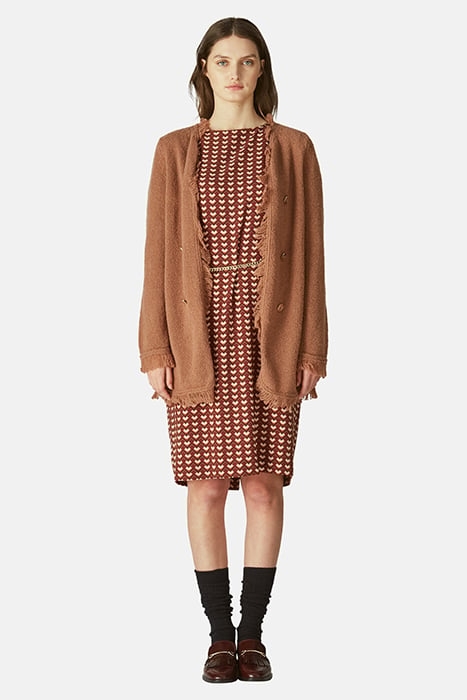 BOUCLÉ CARDIGAN BEIGE 3