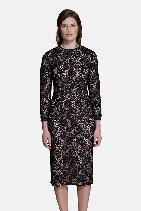 MACRAMÉ DRESS BLACK 2