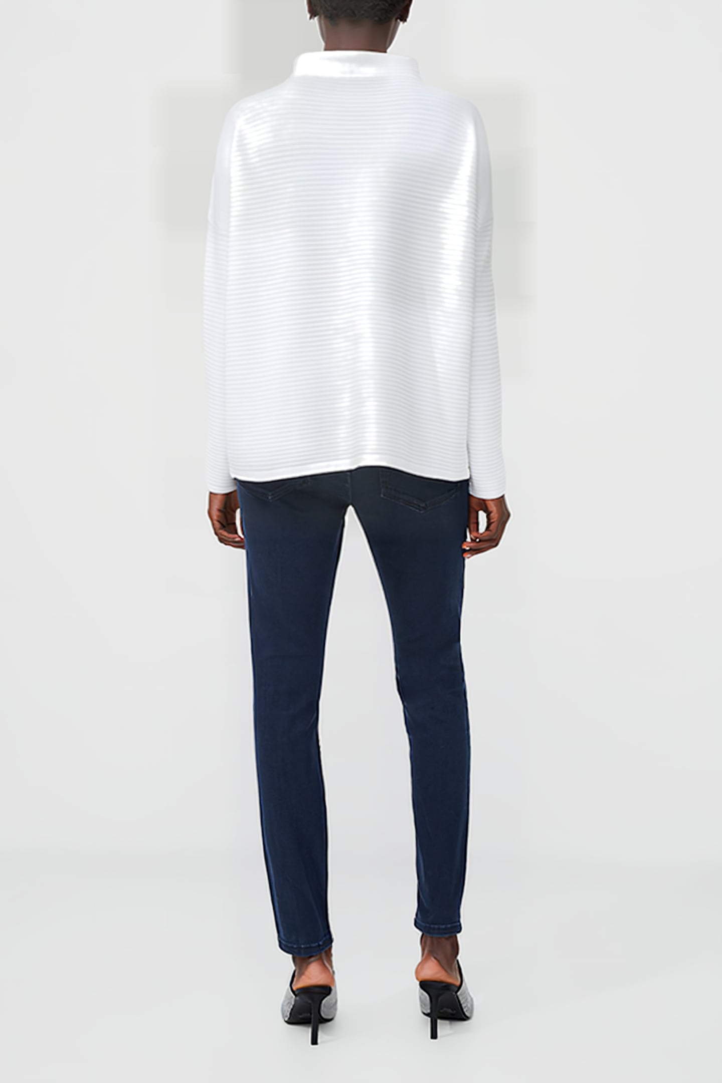 BABYSOFT LENA LS HIGH NK JUMPR WINTER WHITE 3