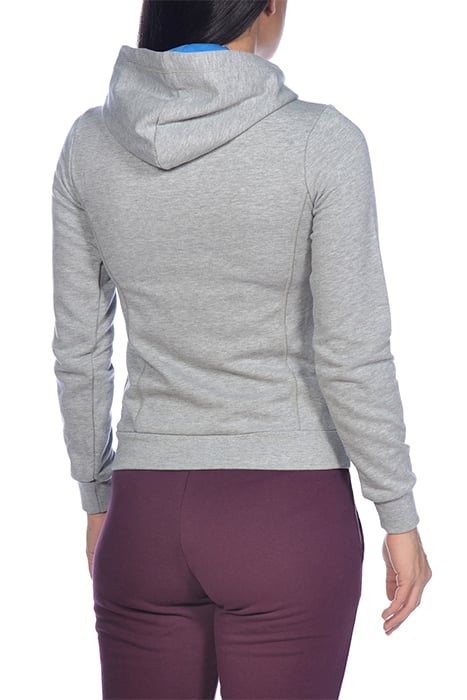 W ESSENTIAL HOODIE MEDIUM GREY MELANGE 6