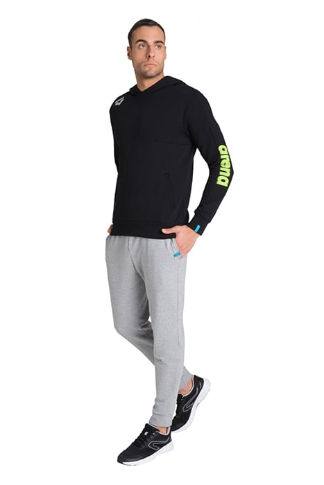 TE HOODED SWEAT BLACK 6