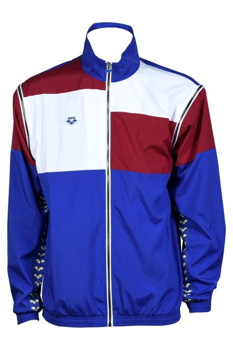ARENA ICONS JACKET CONVERTIBLE NEON BLUE BURGUNDY WHITE 1