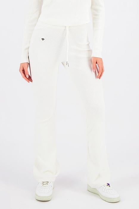 RAE RIB PANTS OFF WHITE 4