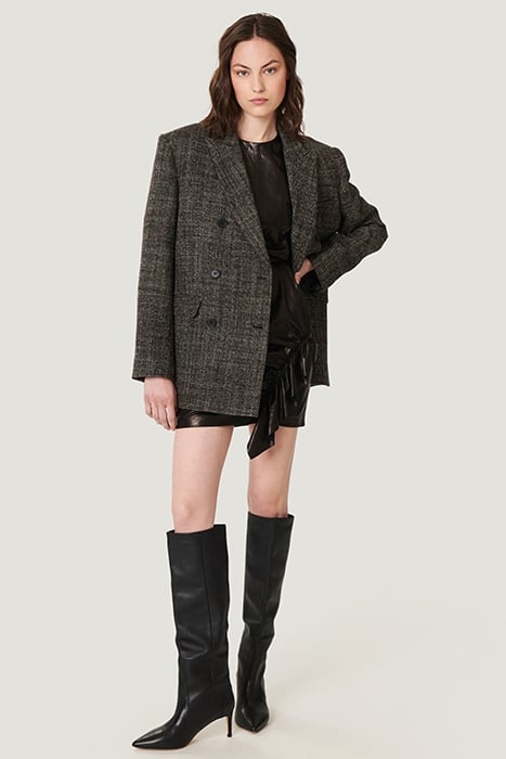 SIGO BROWN/BLACK BLAZER 2