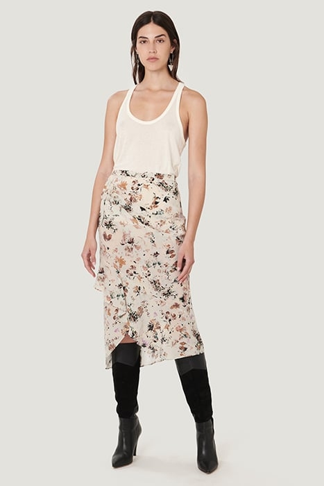 MAJIK BEIGE/MULTICO SKIRT 2