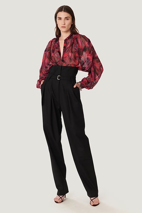 PAULHI FUSHIA/BLACK/RED BLOUSE 2