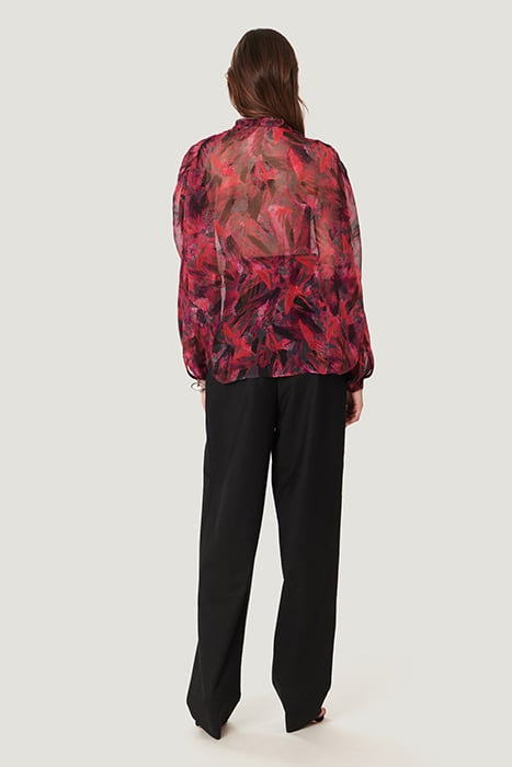 PAULHI FUSHIA/BLACK/RED BLOUSE 3
