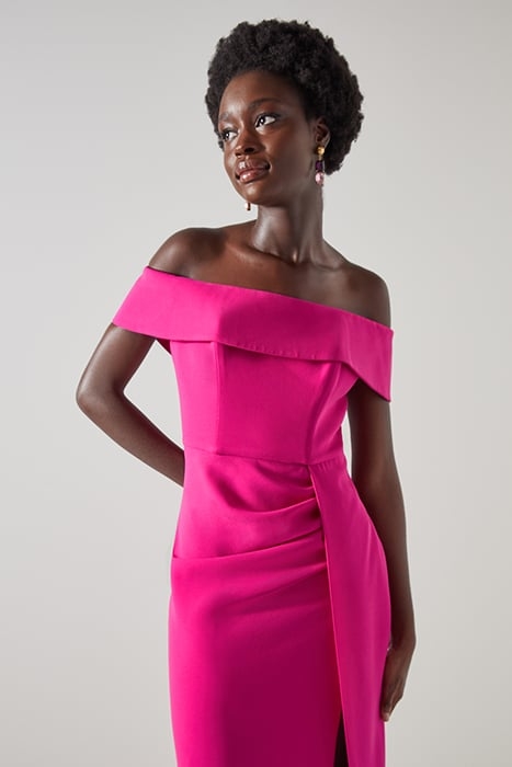 RAMPLING MAXI DRESS MAGENTA 4
