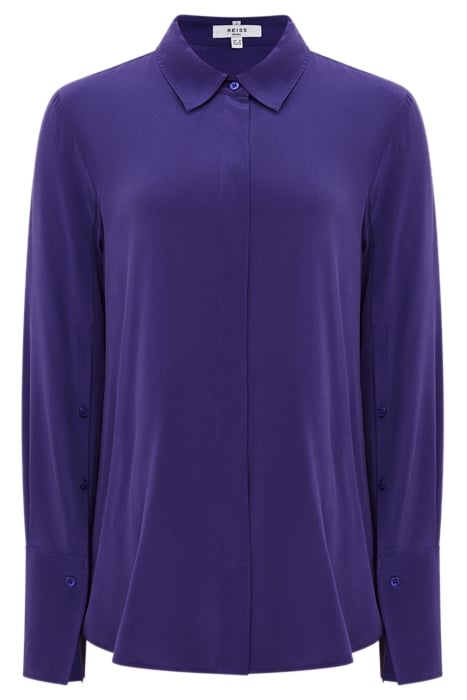 KIA BUTTON-DOWN SHIRT PURPLE 7