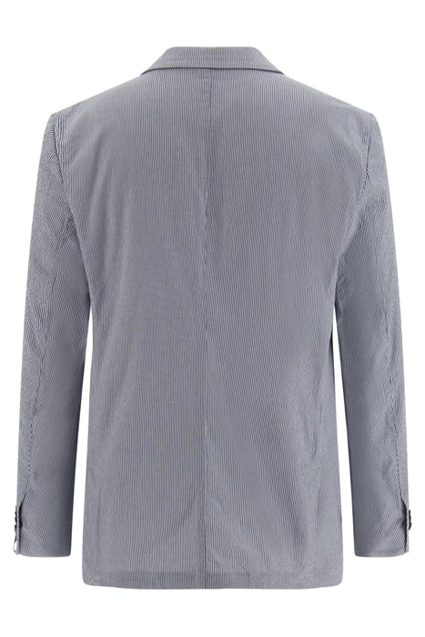 GRANT PATCH PKTS BLUE AND WHITE BLAZER 6