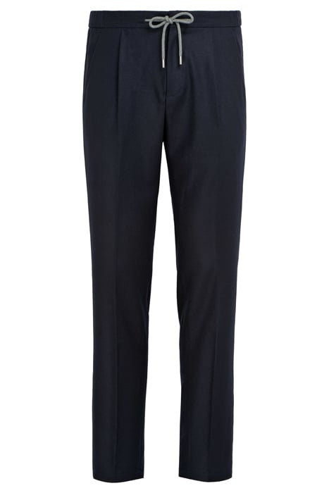 NAVY DRAWSTRING AMES TROUSERS 7