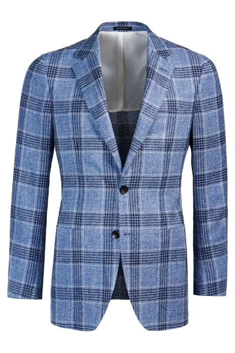 LIGHT BLUE CHECKED HAVANA BLAZER 7