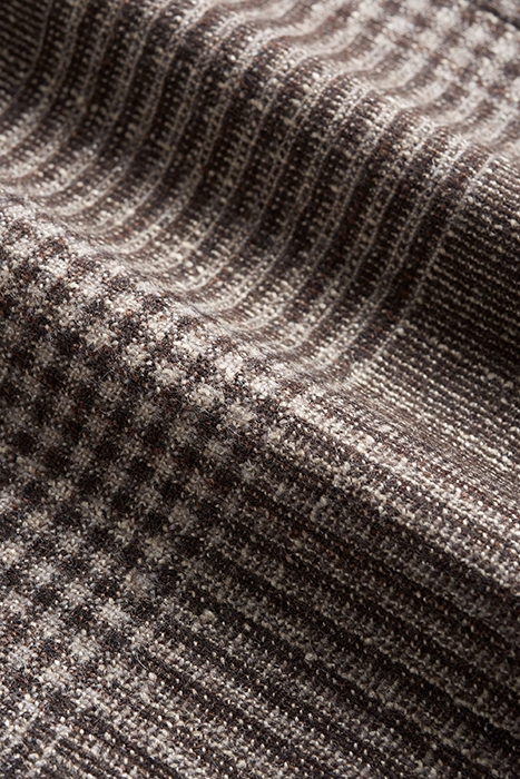 MID BROWN CHECKED HAVANA BLAZER 7
