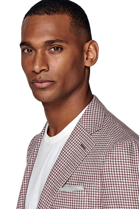 PURPLE HOUNDSTOOTH HAVANA BLAZER 5