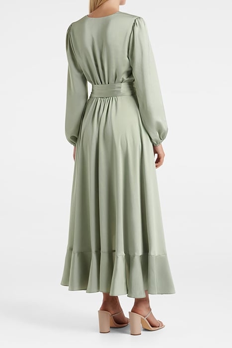 SUSANNA HIGH LOW HEM DRESS SAGE 2