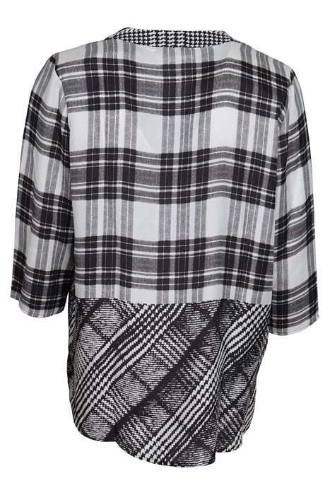 BLOUSE BARCELONA BLACK WHITE 2