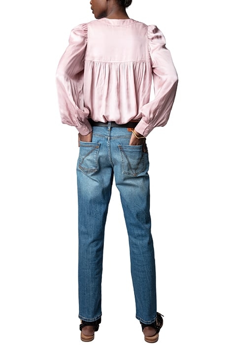 TELIA SATIN DEEP PARME 3