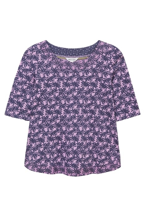 WEAVER JERSEY TEE PURPLE MULTI 4