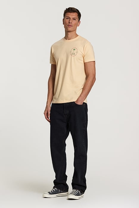 MEN TEE TULUM PALM CAYMAN PEACH ORANGE 5