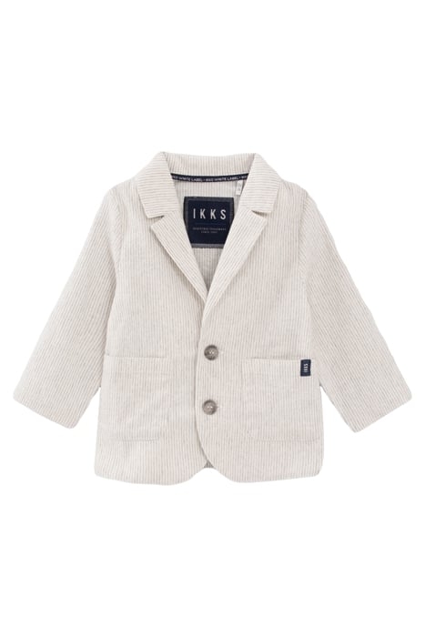 BABY BOYS’ BEIGE STRIPED SUIT JACKET 1