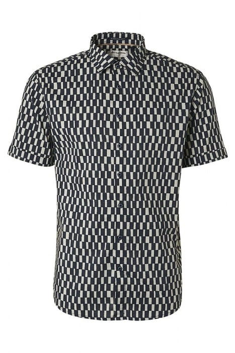 SHIRT SHORT SLEEVE ALLOVER PRINTED NIGHT 1