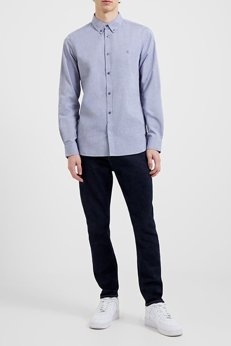 OXFORD LOGO LONG SLEEVE SHIRT DARK NAVY/DARK NAVY 3