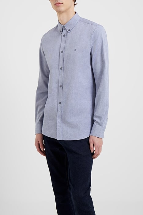 OXFORD LOGO LONG SLEEVE SHIRT DARK NAVY/DARK NAVY 1