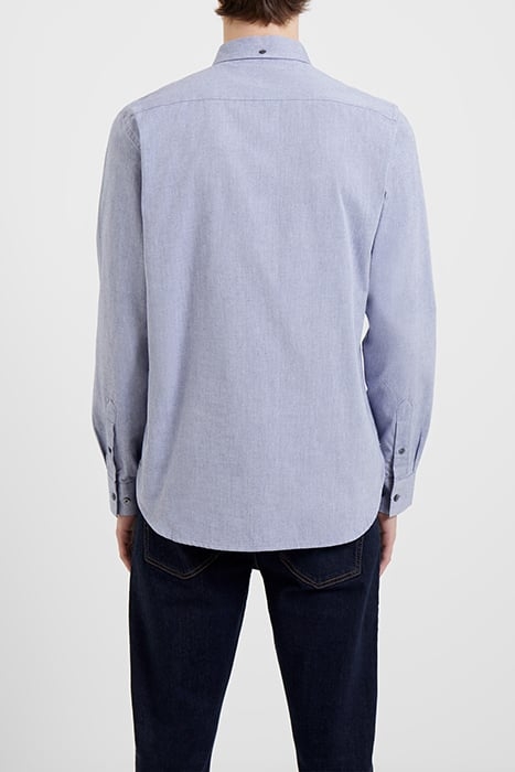 OXFORD LOGO LONG SLEEVE SHIRT DARK NAVY/DARK NAVY 2