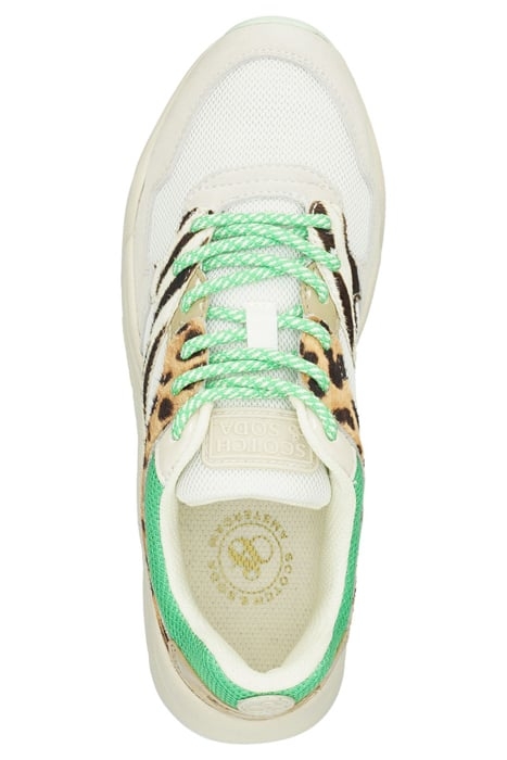 CELEST SNEAKER GREEN ANIMAL PRINT 3