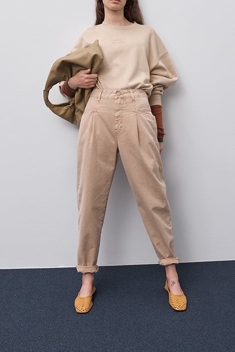 WOMEN PEARL PANTS SANDSTONE 4