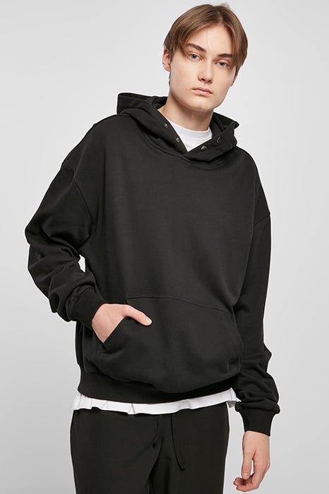 SNAP HOODY BLACK 1