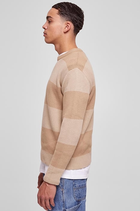 HEAVY OVERSIZED STRIPED SWEATSHIRT WARMSAND/WETSAND 6