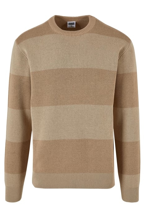 HEAVY OVERSIZED STRIPED SWEATSHIRT WARMSAND/WETSAND 4