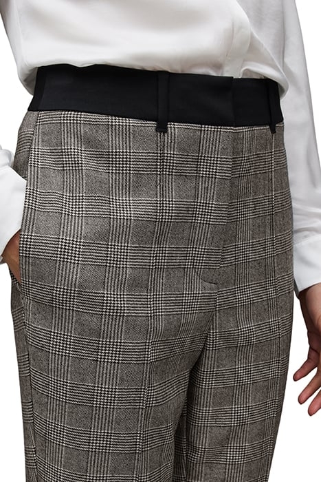 BEA CHECK TROUSER GREY 7