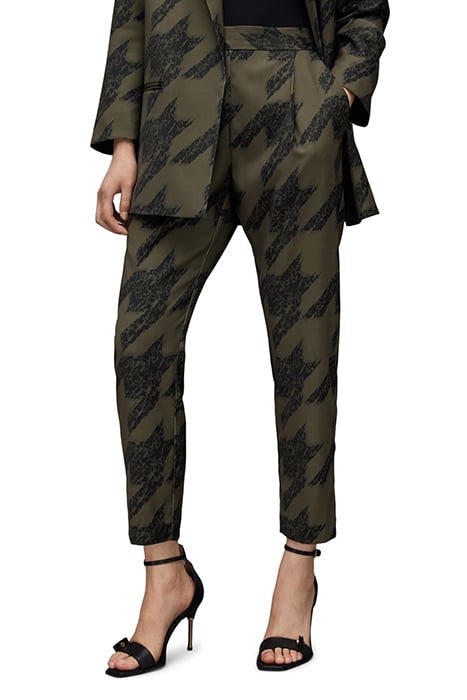 ALEIDA TONI TROUSER KHAKI GREEN 1