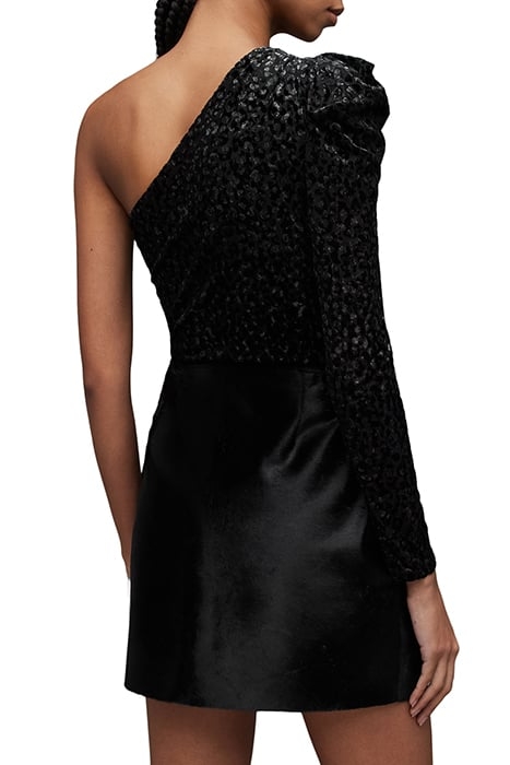 DAPHNE ANIMAL BODYSU BLACK SHIMMER 2