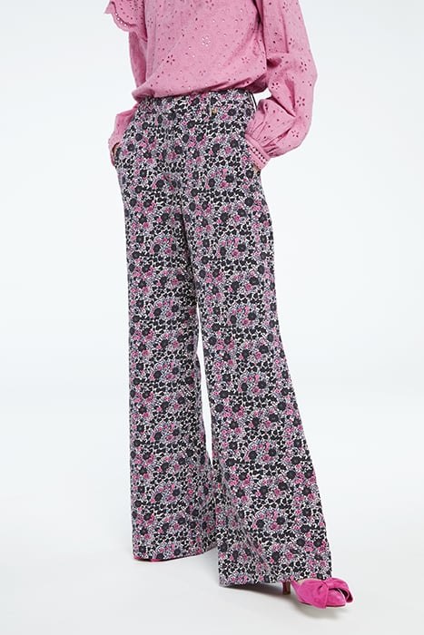 PUCK TROUSERS WARM WHITE/ANTRA 1