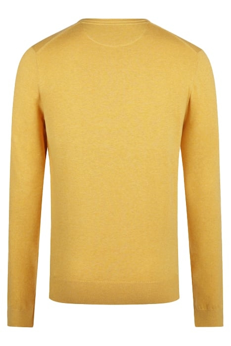 V NECK SWEATER MEDIUM YELLOW 2