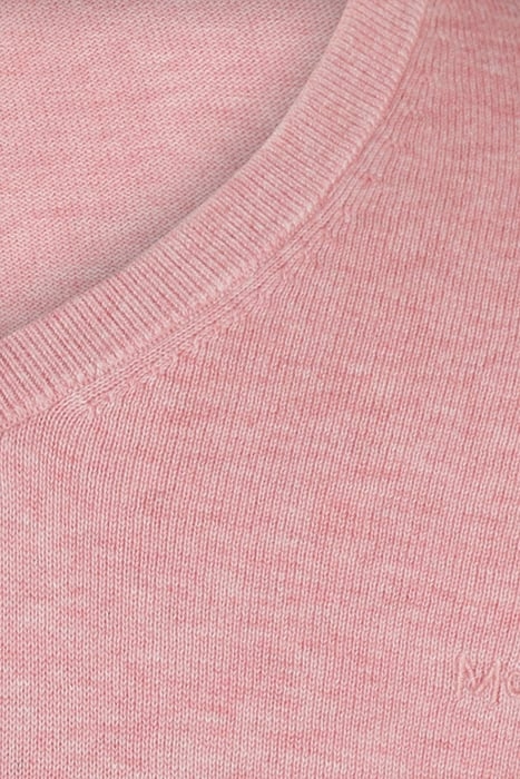 V NECK SWEATER DUSTY PINK 3
