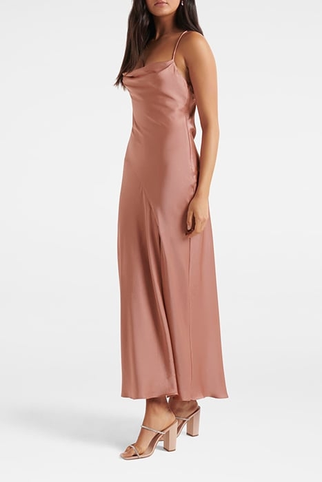 BLAIR BACK DETAIL MIDI DRESS DUSTY ROSE 4
