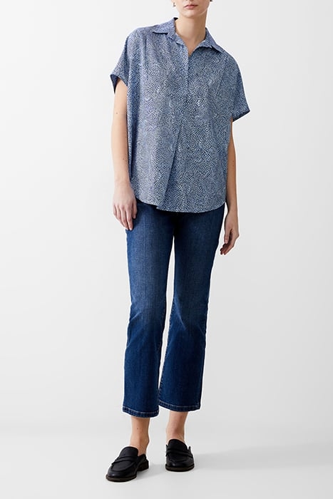 BERNICE CREPE LIGHT POPOVER PLACIDBLUE/DKNVY/WHT 2