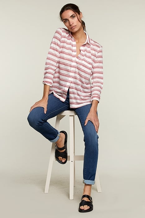 JERSEY LINEN PINK SHIRT 3