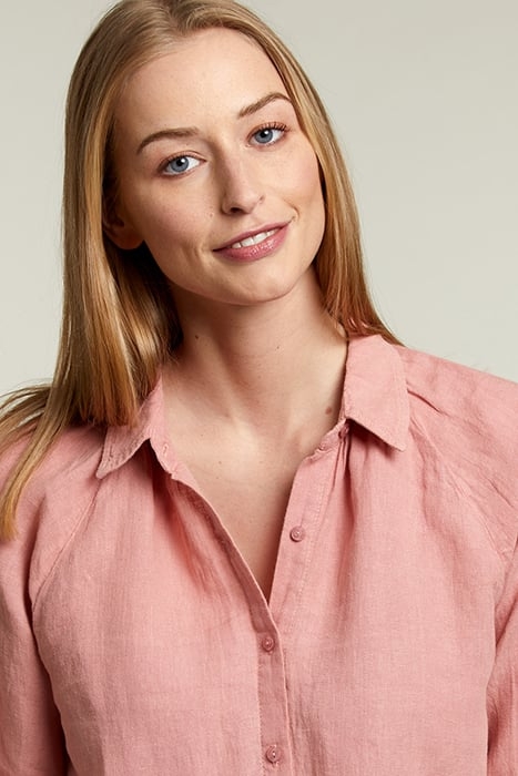 PINK LINEN LONG SLEEVES SHIRT 6