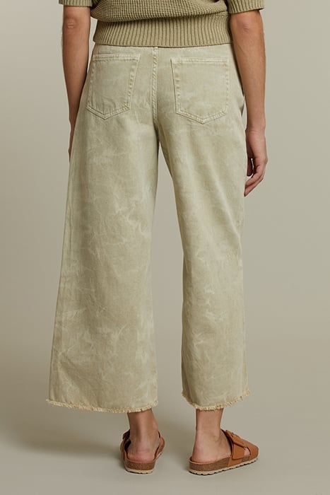 KHAKI BOXY JEANS 2