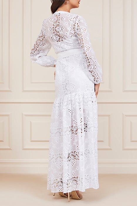 CASSANDRA DRESS TRUE WHITE A000 2