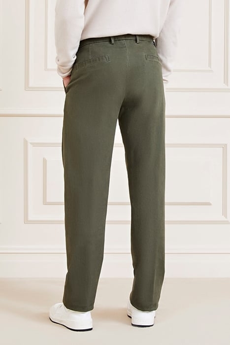 ETHAN ROLL- CHINO MOSSY GREEN 2