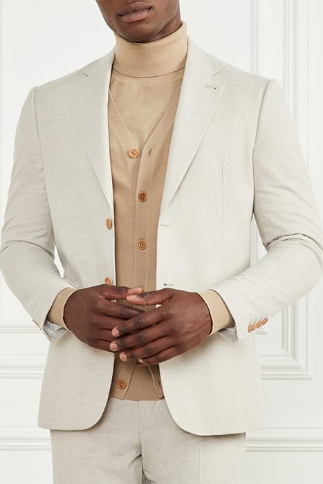 SEAN NOTCH BLAZER HERB TAN 5