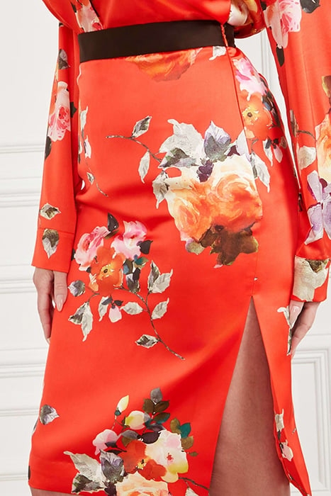 CORSAGE SKIRT PRINT 8